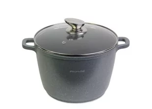 Kamille Solidny garnek kocioł granitowy z pokrywką 6,2L 4427 - Garnki - miniaturka - grafika 1