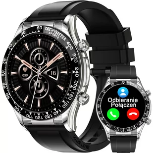 Rubicon RNCE94 Czarny - Smartwatch - miniaturka - grafika 1