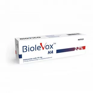 BIOVICO Biolevox HA 2,2% x 1 ampułkostrzykawka 2 ml |  OD 199 PLN! - Stawy, mięśnie, kości - miniaturka - grafika 1