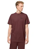 Koszulki męskie - Jack Wolfskin koszulka męska essential, Cordovan Red, 3XL - miniaturka - grafika 1