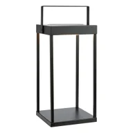 Lampy ogrodowe - Czarny zewnętrzny lampion solarny LED na USB (wysokość 42 cm) Pure – Markslöjd - miniaturka - grafika 1