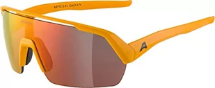 ALPINA Unisex - Dorośli, TURBO HR Okulary sportowe, burned-yellow matt/yellow, One Size - Gogle narciarskie - miniaturka - grafika 1