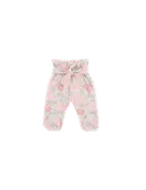 Półśpiochy - Mamatti Półspioch niemowlęcy bawełniany wysoki stan kwiaty różowe, Rozmiar: 56 - miniaturka - grafika 1