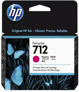 HP Inc. HP Inc Tusz 712 29ml 3ED68A purpurowy ERHPDP310200058 - Tusze zamienniki - miniaturka - grafika 2