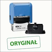 Pieczątki - Pieczątka ORYGINAŁ, Colop Compact 20, 14x38mm, automat, nowa - miniaturka - grafika 1