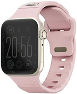 Akcesoria do smartwatchy - UNIQ pasek Stride Apple Watch Series1/2/3/4/5/6/7/8/9/SE/SE2 38/40/41mm FKM Rubber Strap różowy/pale pink - miniaturka - grafika 1