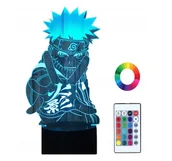 Lampy stojące - Lampka Nocna Naruto Anime Manga 3D Led Imię - miniaturka - grafika 1