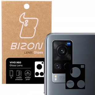Bizon Szkło na aparat Glass Lens dla Vivo X60, 2 sztuki BGL2VIX60 - Pozostałe akcesoria do telefonów - miniaturka - grafika 1