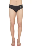 Kąpielówki męskie - Armani Exchange Męskie slipy ze zrównoważonego materiału, basics von Armani Swim Briefs, czarny, XL - miniaturka - grafika 1