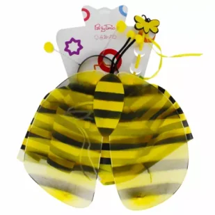 Arpex Ozdoba karnawałowa skrzydełka z spódniczką Pszczółka - Stroje karnawałowe - miniaturka - grafika 1