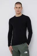 Bielizna sportowa męska - Icebreaker longsleeve funkcyjny wełniany kolor czarny - miniaturka - grafika 1