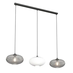 Coco lampa wisząca 3xE27 czarna/mix 1378/3 - Lampy sufitowe - miniaturka - grafika 1