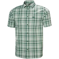 Koszulki sportowe męskie - Koszula męska Helly Hansen Fjord Qd Ss Shirt 2.0 Rozmiar: XXL / Kolor: jasnozielony - miniaturka - grafika 1