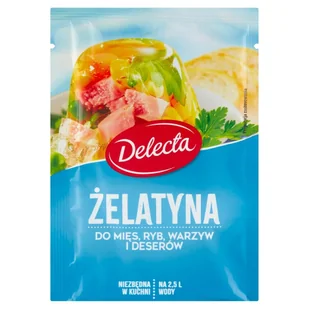 Delecta ŻELATYNA 50G zakupy dla domu i biura 64384654 - Dodatki do ciast w proszku - miniaturka - grafika 1