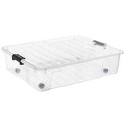 Pudła i pojemniki do przechowywania - Pojemnik pod łóżko Plast Team Home Box Bedroller XL 49L - miniaturka - grafika 1
