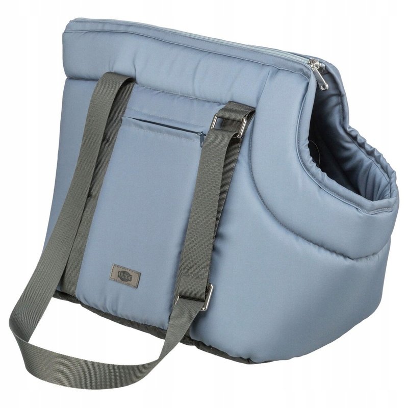 Plecak transporter dla psa tkanina Trixie niebieski M 50 cm x 26 cm x 29 cm