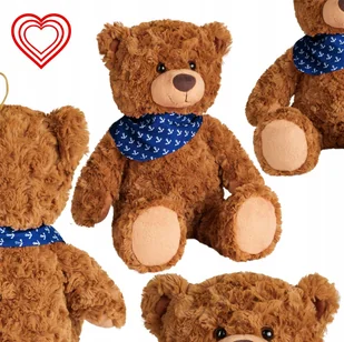 Miś Przytulanka Pluszak Niedźwiadek 42Cm Miły Przytulny Prezent Walentynki - Maskotki i pluszaki Miś Przytulanka Pluszak Niedźwiadek 42Cm Miły Przytulny Prezent Walentynki - Maskotki i pluszaki - miniaturka - grafika 1