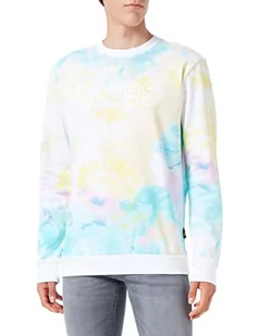 BOSS Bluza męska W_Equal_2, biała 100, 6XL - Bluzy męskie - miniaturka - grafika 1