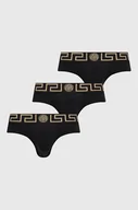 Majtki męskie - Versace slipy 3-pack męskie kolor czarny - miniaturka - grafika 1