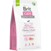 Sucha karma dla psów - Brit Care Dog Sustainable Small Adult Chicken Insect 7kg - miniaturka - grafika 1