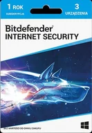 Gry PC Cyfrowe - Bitdefender Internet Security 3 urządzenia - 12 miesięcy - miniaturka - grafika 1