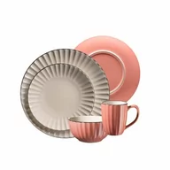 Serwisy obiadowe - Mäser 16-częściowy zestaw jadalny OSITA PINK - miniaturka - grafika 1