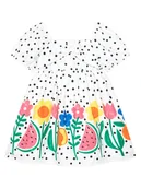 Sukienki i spódniczki dla dziewczynek - Original Marines Sukienka codzienna DFP3214CF Kolorowy Regular Fit - miniaturka - grafika 1