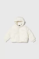 Kurtki i płaszcze dla dziewczynek - Tommy Hilfiger kurtka dziecięca kolor biały - miniaturka - grafika 1
