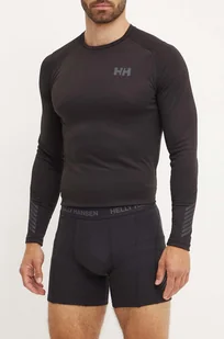 Helly Hansen bielizna funkcyjna Lifa Merino kolor czarny 48353 - Bielizna sportowa męska - miniaturka - grafika 1