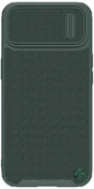 Etui i futerały do telefonów - Nillkin Textured S Case etui iPhone 14 Pro Max pancerny pokrowiec z osłoną na aparat ciemnozielone - miniaturka - grafika 1