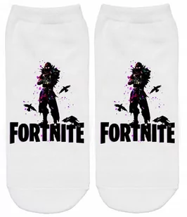 SKARPETKI STOPKI FORTNITE DZIEŃ DZIECKA PREZENT Y4 - Skarpetki damskie - miniaturka - grafika 1