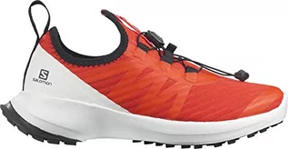 Buty dla chłopców - Salomon Unisex dziecięce buty Sense Flow Trailrunning, Cherry Tomato White Black, 34 EU - grafika 1