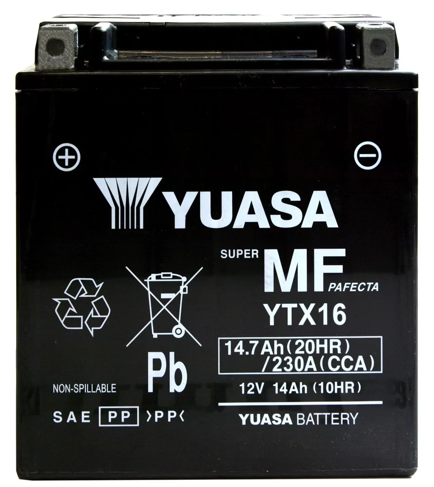 YUASA BATTERY SALES (UK) LTD Akumulator YUASA BATTERY SALES (UK) LTD YTX16-BS