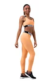 Spodnie sportowe damskie - Legginsy damskie Nebbia Hero Scrunch Butt leggings 528 light orange L - miniaturka - grafika 1