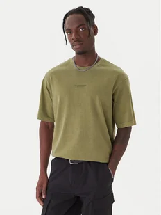 G-Star Raw T-Shirt Overdyed D24780-C756 Zielony Boxy Fit - Koszulki męskie - miniaturka - grafika 1