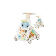 Sortery dla dzieci - Classic World Lumarko Chodzik Pchacz 4w1 Robot Walker Dla Dzieci Ksylofon Lustro Sorter CW10515 Lek - miniaturka - grafika 1