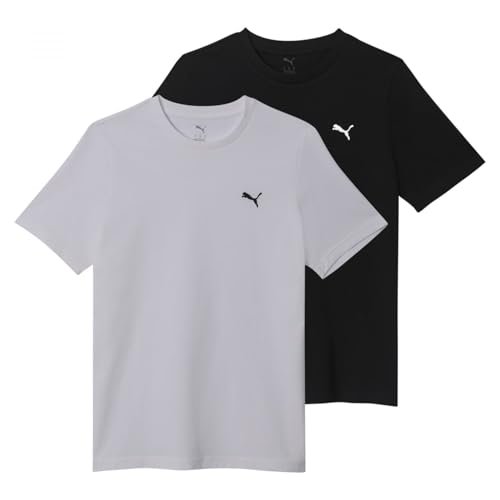 PUMA Unisex Ess Logo Tee wielopak M koszulki (1 opakowanie)
