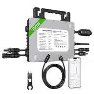 Inwertery, falowniki - LIONSHEE LS-800Mi 800W Micro Inverter 2 MPPTs 230V Output 96% Peak Efficiency - miniaturka - grafika 1