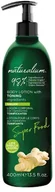 Balsamy i kremy do ciała - Balsam do ciała Naturalium Super Food Ginger Toning Body Lotion 400 ml (8435283612015) - miniaturka - grafika 1
