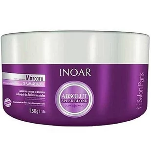 INOAR INOAR Absolut Speed Blond maska niwelująca żółte odcienie 250 g INOAR12 - Maski do włosów - miniaturka - grafika 1