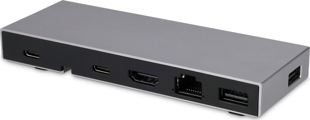 Terminal sieciowy LMP USB-C Compact Dock 2 4K 6-Port USB-C Dock, ideal for MacBook Air/Pro M1/M2 - Space Grey 24418