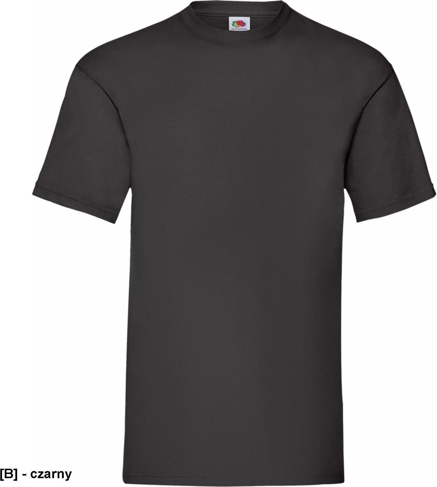 FOTL-610360 - Koszulka Valueweight T z krótkim rękawem, męska - czarny L