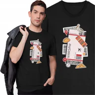 Koszulki męskie - Koszulka dla Podróżnika Bilety Lotnicze Podróże Loty Samolotowe Wakacje - miniaturka - grafika 1