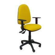 Fotele i krzesła biurowe - Emaga Krzesło Biurowe Tribaldos P&C I100B10 Żółty - miniaturka - grafika 1