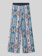 Spodnie i spodenki dla chłopców - Spodnie szerokie z satynowanej wiskozy - miniaturka - grafika 1