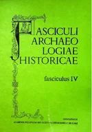 Książki o kulturze i sztuce - Fasciculi archaeologiae historicae - miniaturka - grafika 1