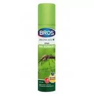 Zwalczanie i odstraszanie szkodników - Bros ZIELONA MOC SPRAY NA KOMARY I KLESZCZE 120/90ML 61106845 - miniaturka - grafika 1