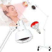 Lampy kosmetyczne - Zestaw lampa lecznicza Sollux + żarówka grzewcza na podczerwień infrared Solux - miniaturka - grafika 1
