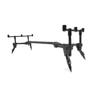 Inne akcesoria dla wędkarzy - Stojak na 3 wędki Avid Carp Lok Down Low Pod czarny A0480024 - miniaturka - grafika 1