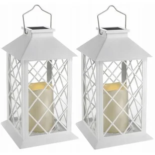 SUPERLED Latro 5184-2 Biały 2 szt. - Lampy ogrodowe - miniaturka - grafika 1